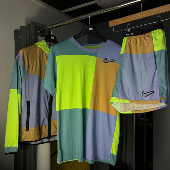 NIKE NEON PATCHWORK 3 PIECE