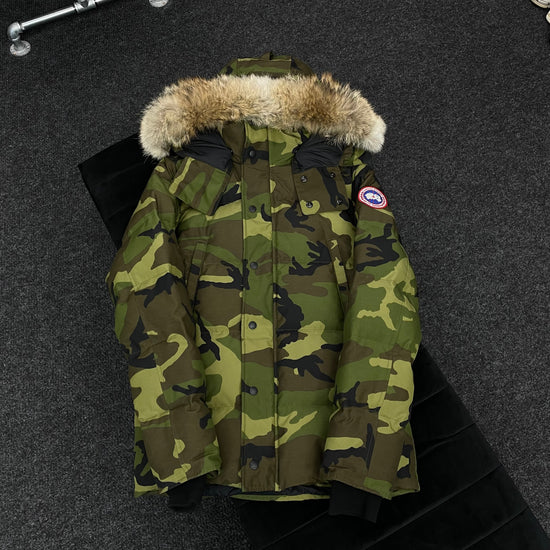 CANADA GOOSE WYNDHAM GREEN CAMO