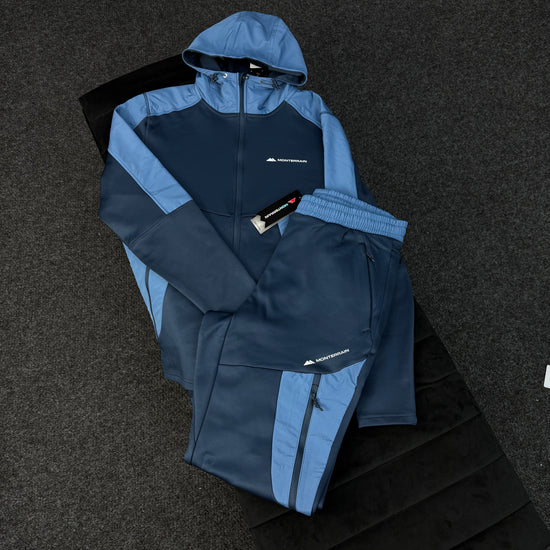 MONTERRAIN THICK BABY BLUE TECH TRACKSUIT