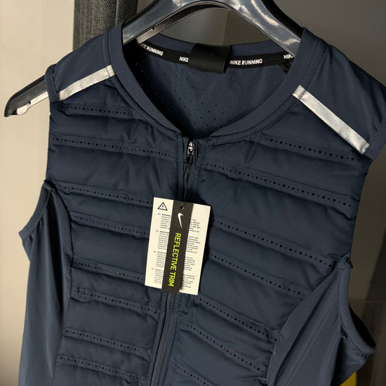 NIKE NAVY THERMA GILET