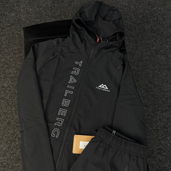 TRIALBERG BLACK TRACKSUIT