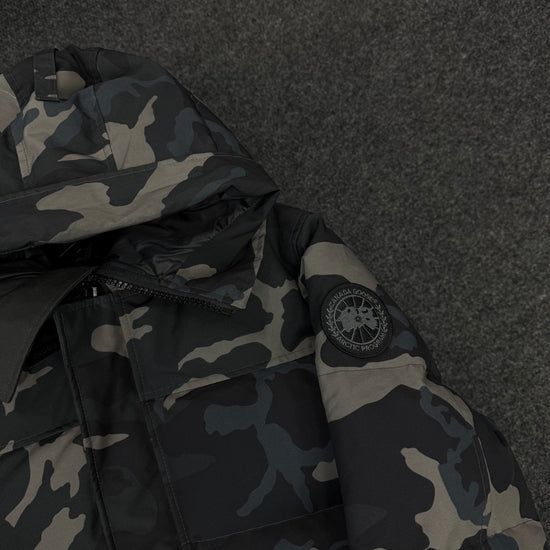 CANADA GOOSE MACMILAN BLACK CAMO