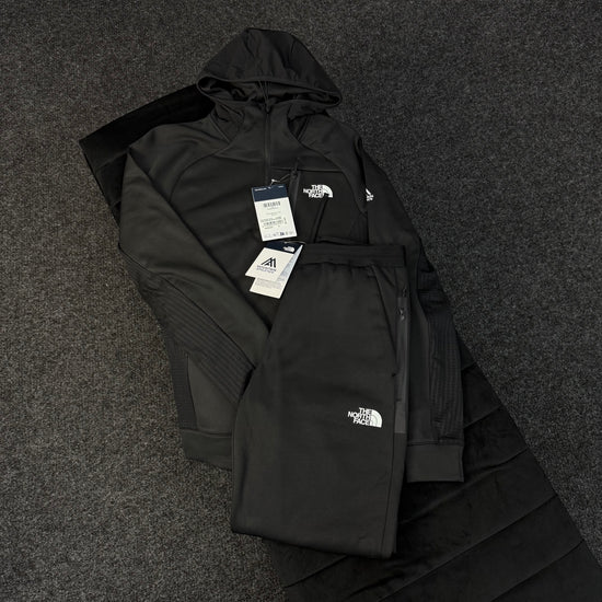 THE NORTH FACE BLACK TRACKSUIT