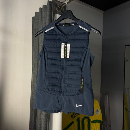 NIKE NAVY THERMA GILET