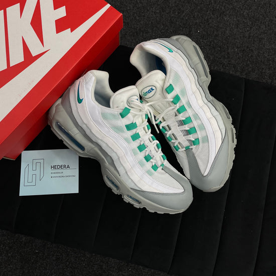 NIKE AIRMAX 95 WHITE/AQUA