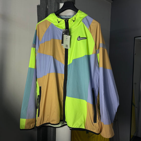 NIKE NEON PATCHWORK WINDRUNNER