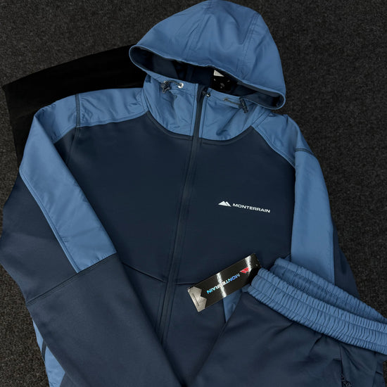 MONTERRAIN THICK BABY BLUE TECH TRACKSUIT