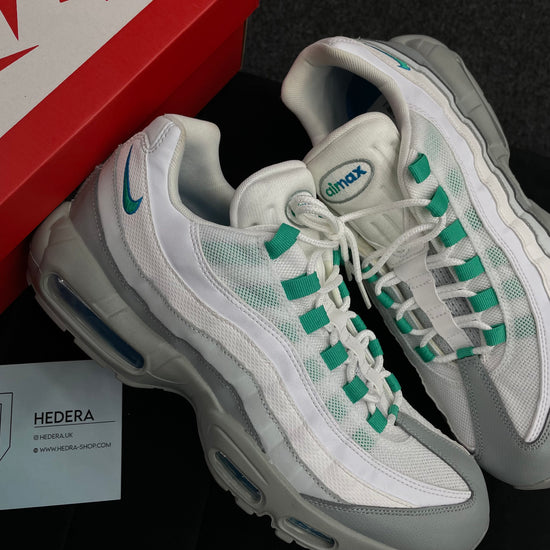 NIKE AIRMAX 95 WHITE/AQUA