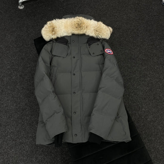 CANADA GOOSE WYNDHAM GRAPHITE