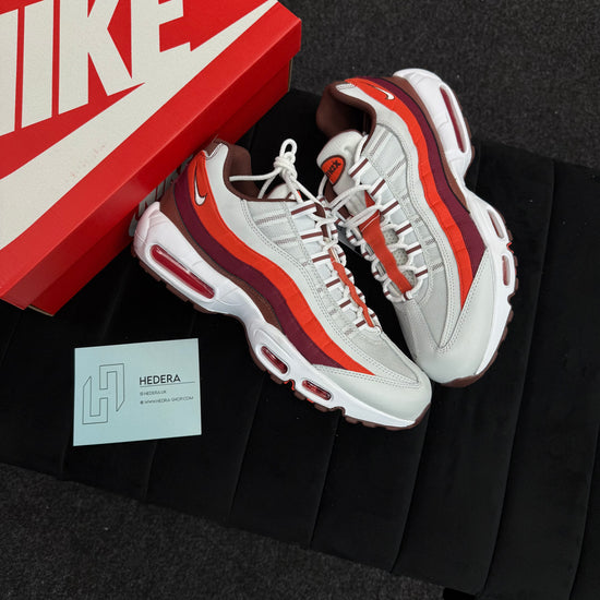 NIKE AIRMAX 95 WHITE/RED