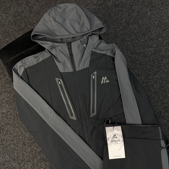 MONTIREX GREY/BLACK TECH TRACKSUIT