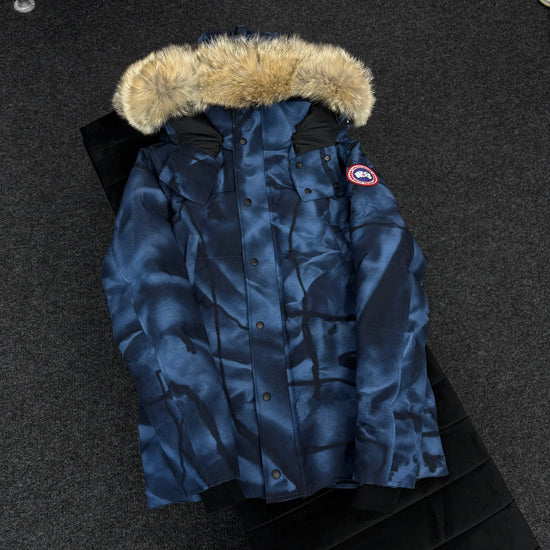 CANADA GOOSE WYNDHAM ABSTRACT BLUE